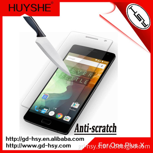 HUYSHE anti-broken 9h premium tempered glass screen protector for OnePlus X